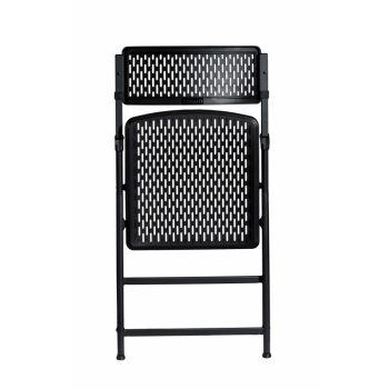 Plastová skládací židle ZOWN ARAN CHAIR - NEW - černá