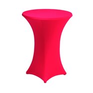 Elastický potah ONYX na koktejlové stoly Ø 80-85 cm, růžový, 200 g/m²