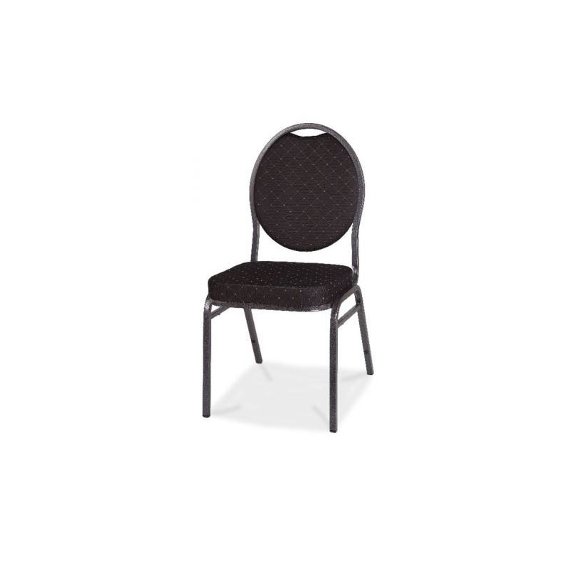 Banketová židle HERMAN - černá