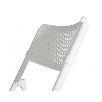 Plastová skládací židle ZOWN ARAN CHAIR - NEW - bílá