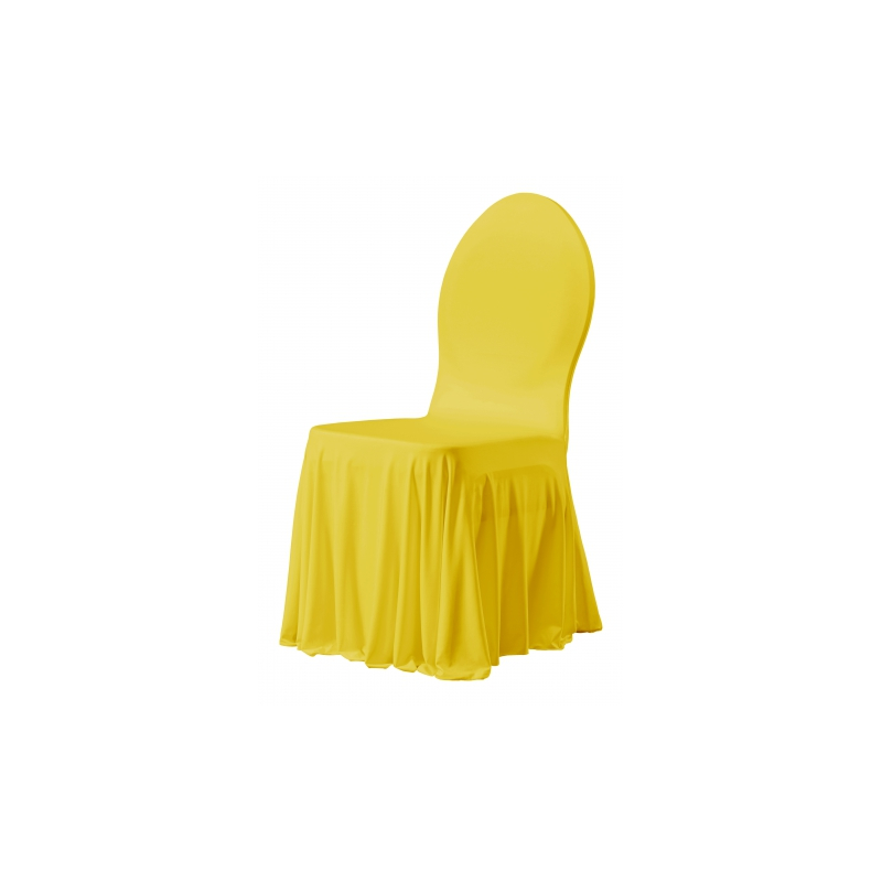 SIESTA - potah na židli, Žlutá