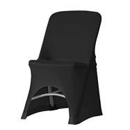 Stretch potah na židli NORMAN, Černá