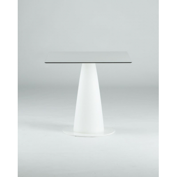 Kavárenský stolek Hopla se čtvercovou deskou