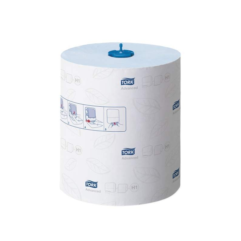 Tork Matic® papírové ručníky 150 m, Ø 19 cm, 6 rolí, (H1) advanced bílé