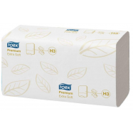 Tork papírové ručniky ZZ 3000 ks, 22,6 x 23 cm, 15 bal., Premium extra jemné bílé