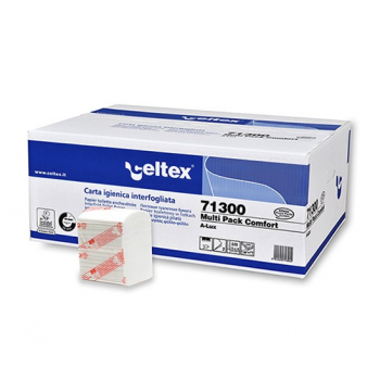 Skládaný toaletní papír CELTEX Multi Pack Comfort
