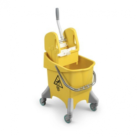Úklidový vozík TTS Pile, žlutý