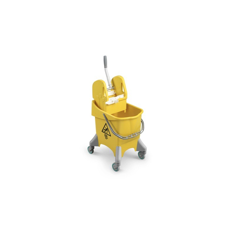 Úklidový vozík TTS Pile, žlutý
