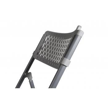 Plastová skládací židle ZOWN ARAN CHAIR - NEW - šedá