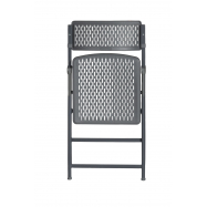 Plastová skládací židle ZOWN ARAN CHAIR - NEW - šedá