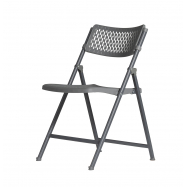 Plastová skládací židle ZOWN ARAN CHAIR - NEW - šedá