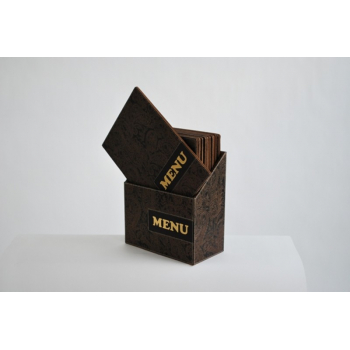 Box s jídelními lístky Securit Design - Paisley