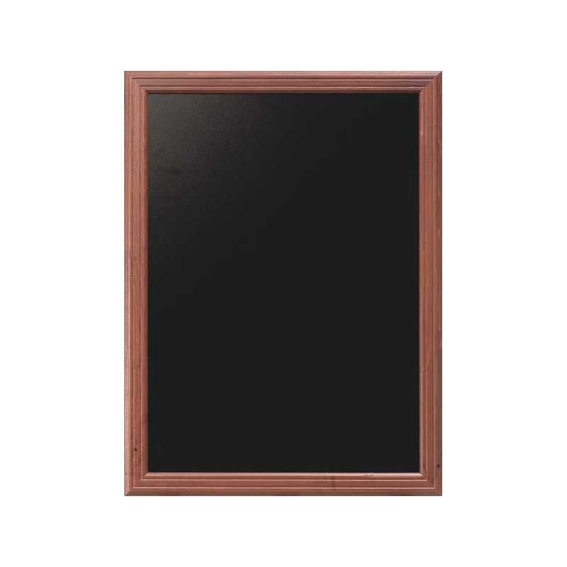 Nástěnná tabule Securit 80 x 100 cm - Mahagon