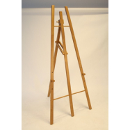 Dřevěný stojan Securit 165 cm vysoký - Teak