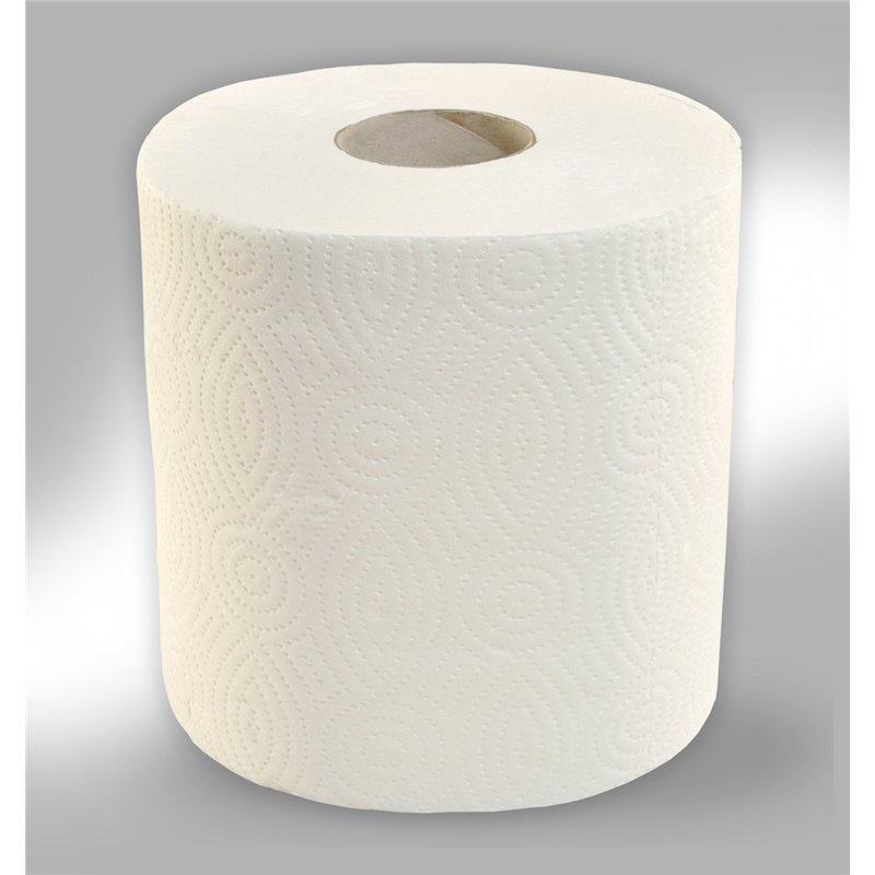 Papírové ručníky v rolích MAXI, 2 - vrst., 100% celulóza, 100 m, (6 rolí/bal)