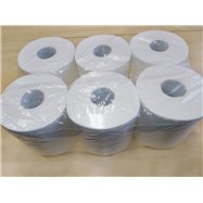 Papírové ručníky v rolích FLEXI MAXI, 100% celuloza, 1 vrst., 270 m, (6rolí/bal)