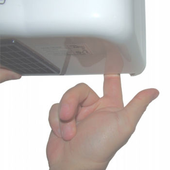 Elektrický sušič /osoušeč/ rukou ECOFLOW PLUS, bílý, plast