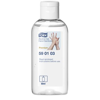 TORK alcohol gelový dezinfekční prostředek, 80 ml, 24 ks