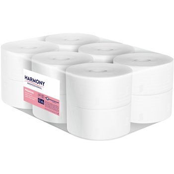 HARMONY toaletní papír professional jumbo pr. 190, 2vr., celulóza