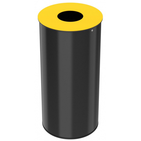 Koš na tříděný odpad - plast, Rossignol Neotri 52301, 50 L, žlutý