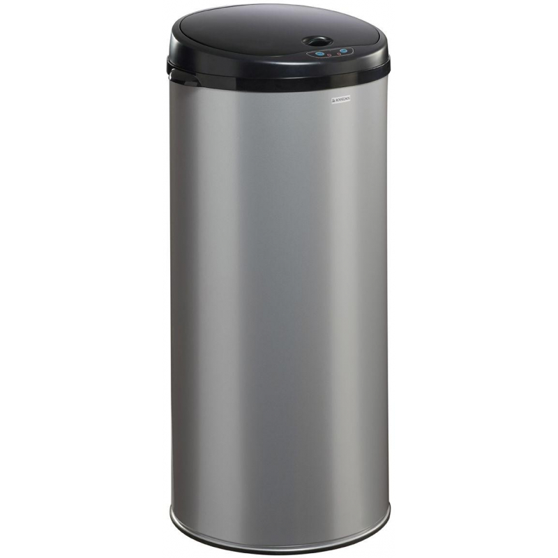 Bezdotykový odpadkový koš Rossignol Sensitive Plus 93562, 45 L, matný šedý, RAL 9006