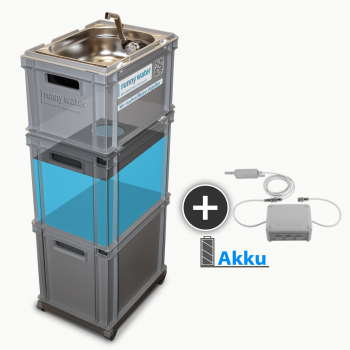 AKU Baterie, mobilní zásobování vodou