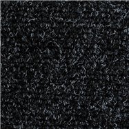 Gumová hliníková kartáčová venkovní vstupní rohož FLOMA Alu Extra - délka 100 cm, šířka 100 cm a výška 1,7 cm