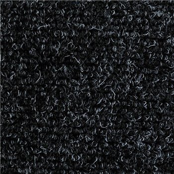 Gumová hliníková kartáčová venkovní vstupní rohož FLOMA Alu Extra - délka 100 cm, šířka 100 cm a výška 2,2 cm