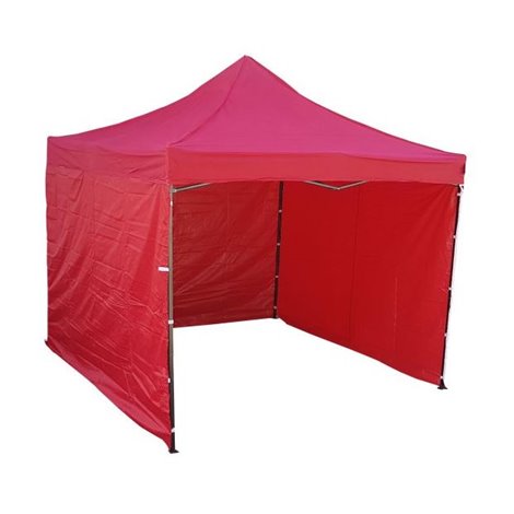 Párty stan HOBBY - 3m x 3m - červený