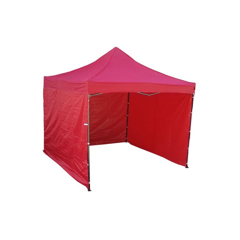 Párty stan HOBBY - 3m x 3m - červený