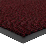 Červená vnitřní čistící vstupní rohož FLOMA Spectrum - délka 80 cm, šířka 120 cm a výška 0,5 cm
