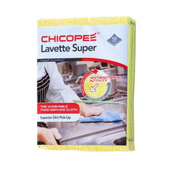 Utěrky CHICOPEE Lavette Super 51x36 cm/10 ks - žluté