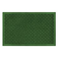 Zelená čistící venkovní vstupní rohož FLOMA Dots - délka 48 cm a šířka 76 cm