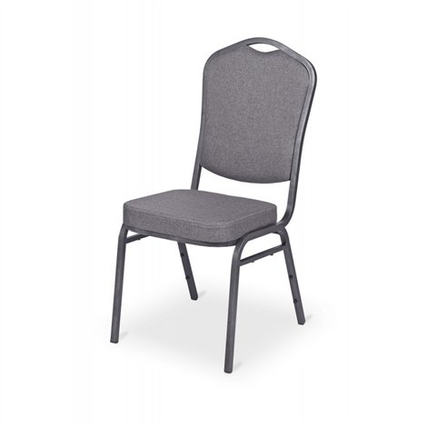 Banketová ocelová židle  ALICANTE ORIGINALS ST570, grafitová