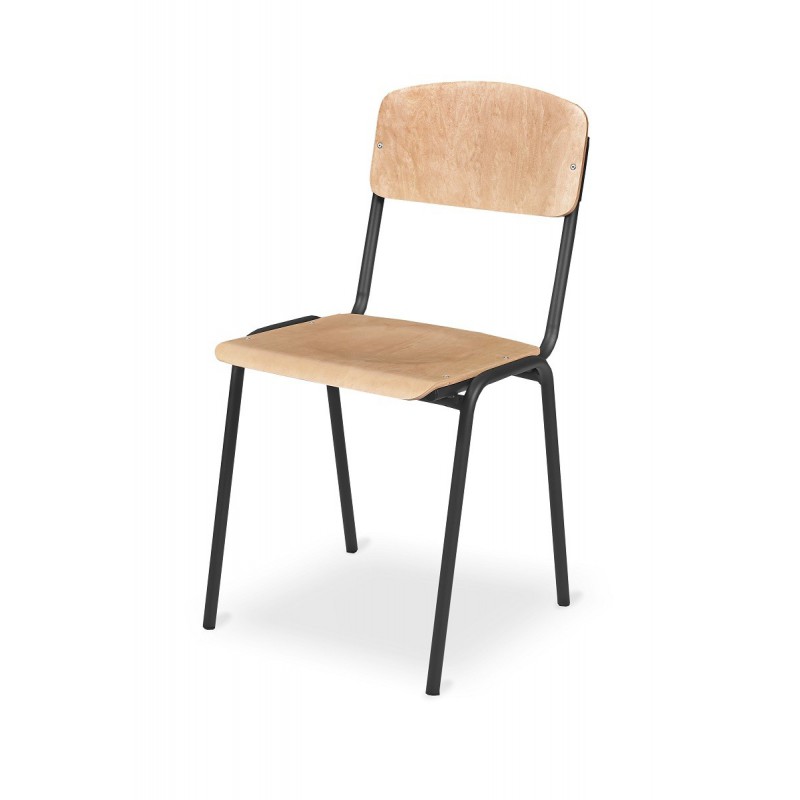 Konferenční / školní židle PRYMUS, buk / černá