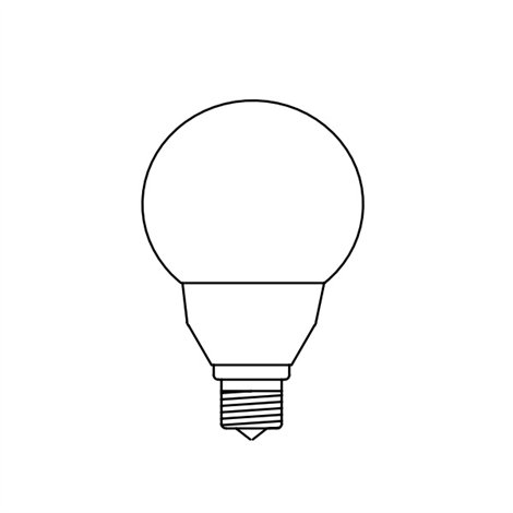 LED žárovka SLIDE, 5W - 500lm, E27, teplá bílá (3000K)