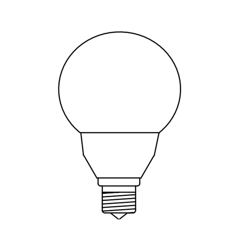 LED žárovka SLIDE, 10W - 1000lm, E27, teplá bílá (3000K)