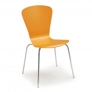 Jídelní židle Milla, oranžová