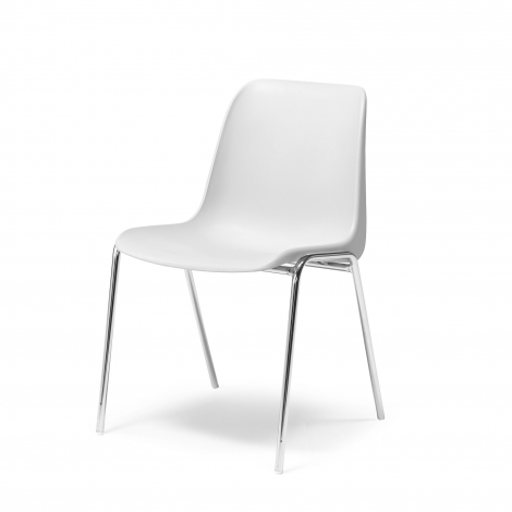 Plastová židle Sierra, bílá