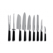 9dílná sada nožů - černá - 445x260x(H)65 mm