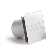 Ventilátor CATA e150 G sklo bílý
