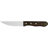 Steakový nůž s drobnými zoubky, dřevěná rukojeť Wenge 125 mm