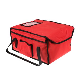 Taška na 12 obědových boxů, bez vyhřívání, červená