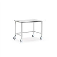 Pojízdný dílenský stůl Motion, 1200x800 mm, šedá deska HPL