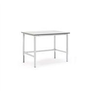 Pracovní stůl Motion, 1200x800 mm, nosnost 400 kg, šedá deska HPL