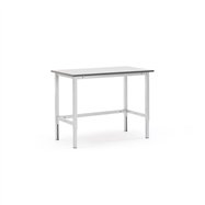 Pracovní stůl Motion, 1200x600 mm, nosnost 400 kg, šedá deska HPL