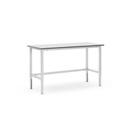 Pracovní stůl Motion, 1500x600 mm, nosnost 400 kg, šedá deska HPL