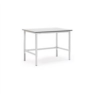 Pracovní stůl Motion, 1500x800 mm, nosnost 400 kg, šedá deska HPL