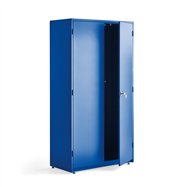 Dílenská kovová skříň Supply, 1900x1020x500 mm, bez polic, modrá