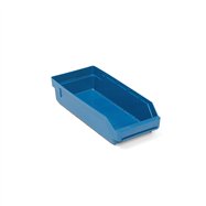 Skladová nádoba Reach, 400x180x95 mm, modrá